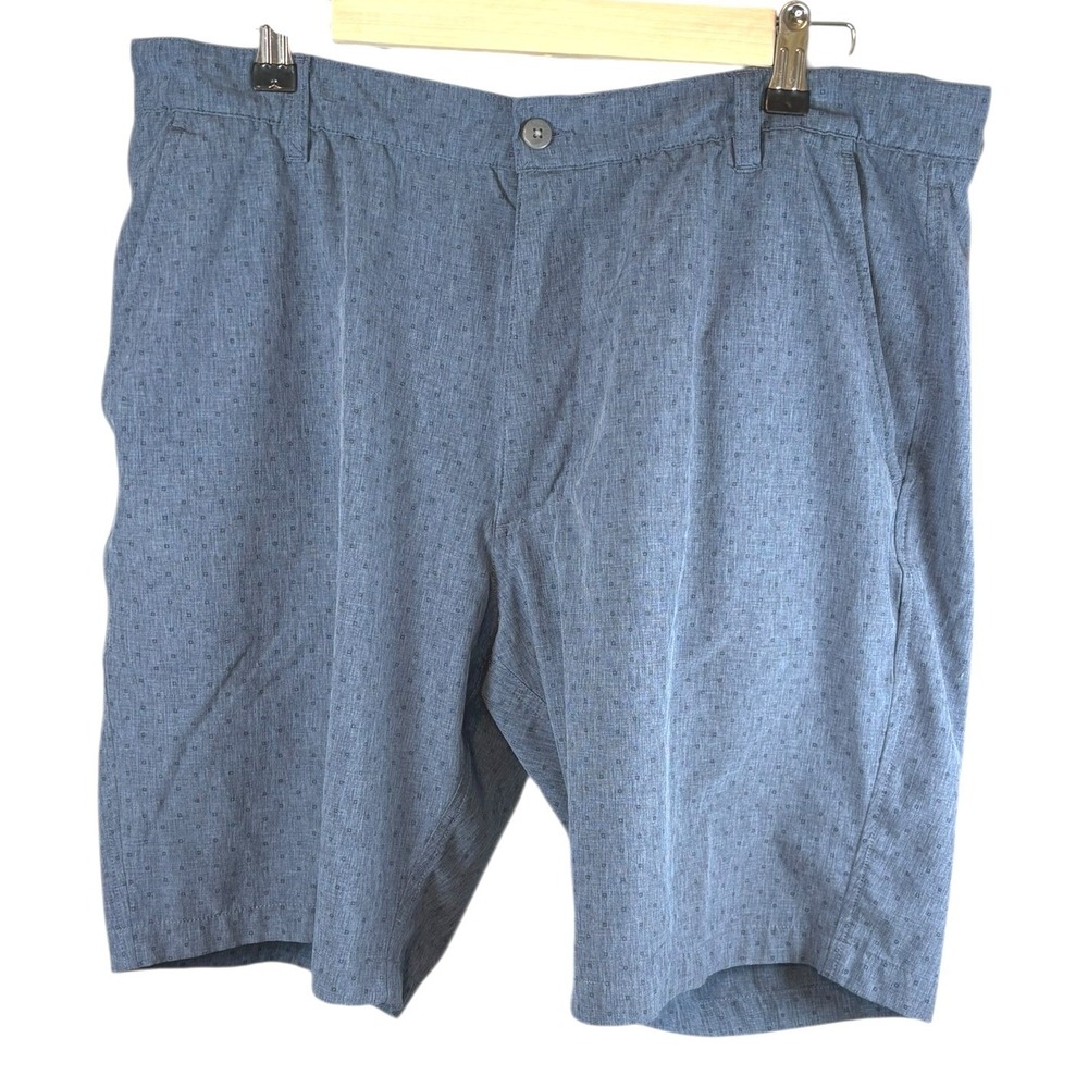 FootJoy Mens Blue Micro Dot Performance Golf Shorts Size 36 Stretch SKU 23910‎
